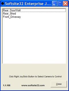 JDS Joystick Allpication for USB PTZ control of Cameras